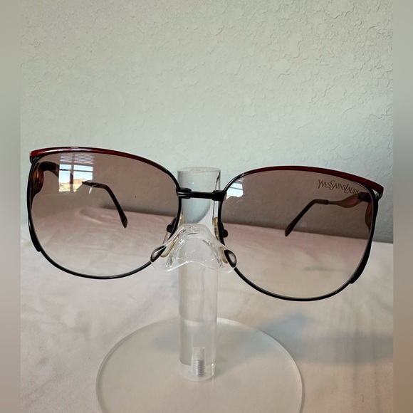 SOLD Yves Saint Laurent Vintage stained glass sunglasses - Picture 2 of 9